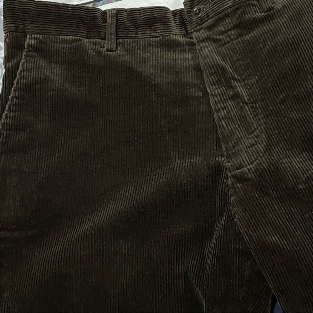 Polo Ralph Lauren Men’s Preston 36x32 (35x31) Corduroy Pants Brown Preppy - Picture 4 of 16